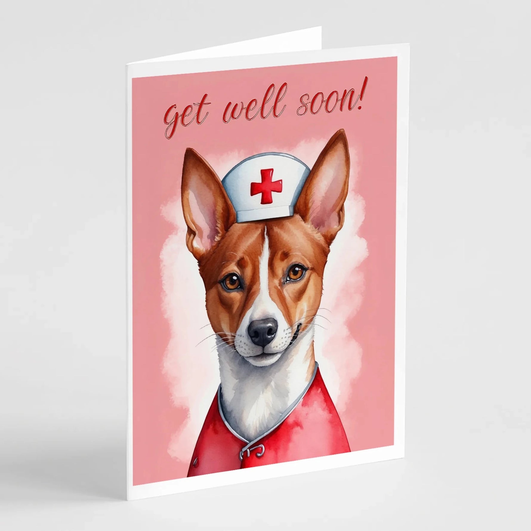 Get Well Soon Greeting Cards - Size: 5X7 | Pack Of: 1 | Collection name: Get well soon-AMAZON FACTORY