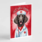 Get Well Soon Greeting Cards - Size: 5X7 | Pack Of: 1 | Collection name: Get well soon-AMAZON FACTORY