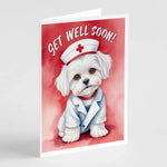 Get Well Soon Greeting Cards - Size: 5X7 | Pack Of: 1 | Collection name: Get well soon-AMAZON FACTORY