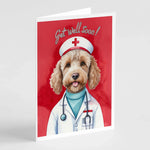 Get Well Soon Greeting Cards - Size: 5X7 | Pack Of: 1 | Collection name: Get well soon-AMAZON FACTORY