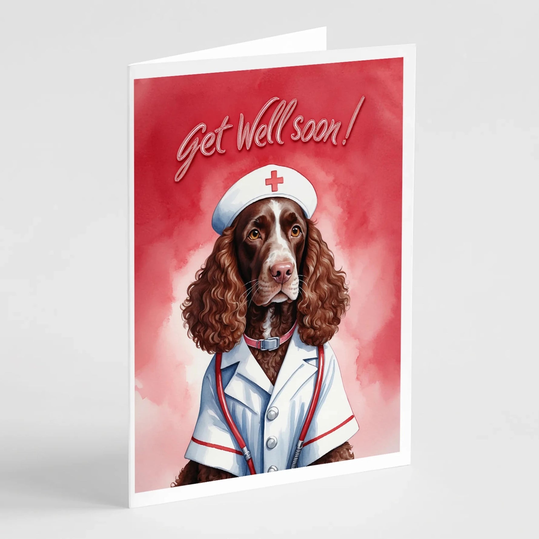 Get Well Soon Greeting Cards - Size: 5X7 | Pack Of: 1 | Collection name: Get well soon-AMAZON FACTORY