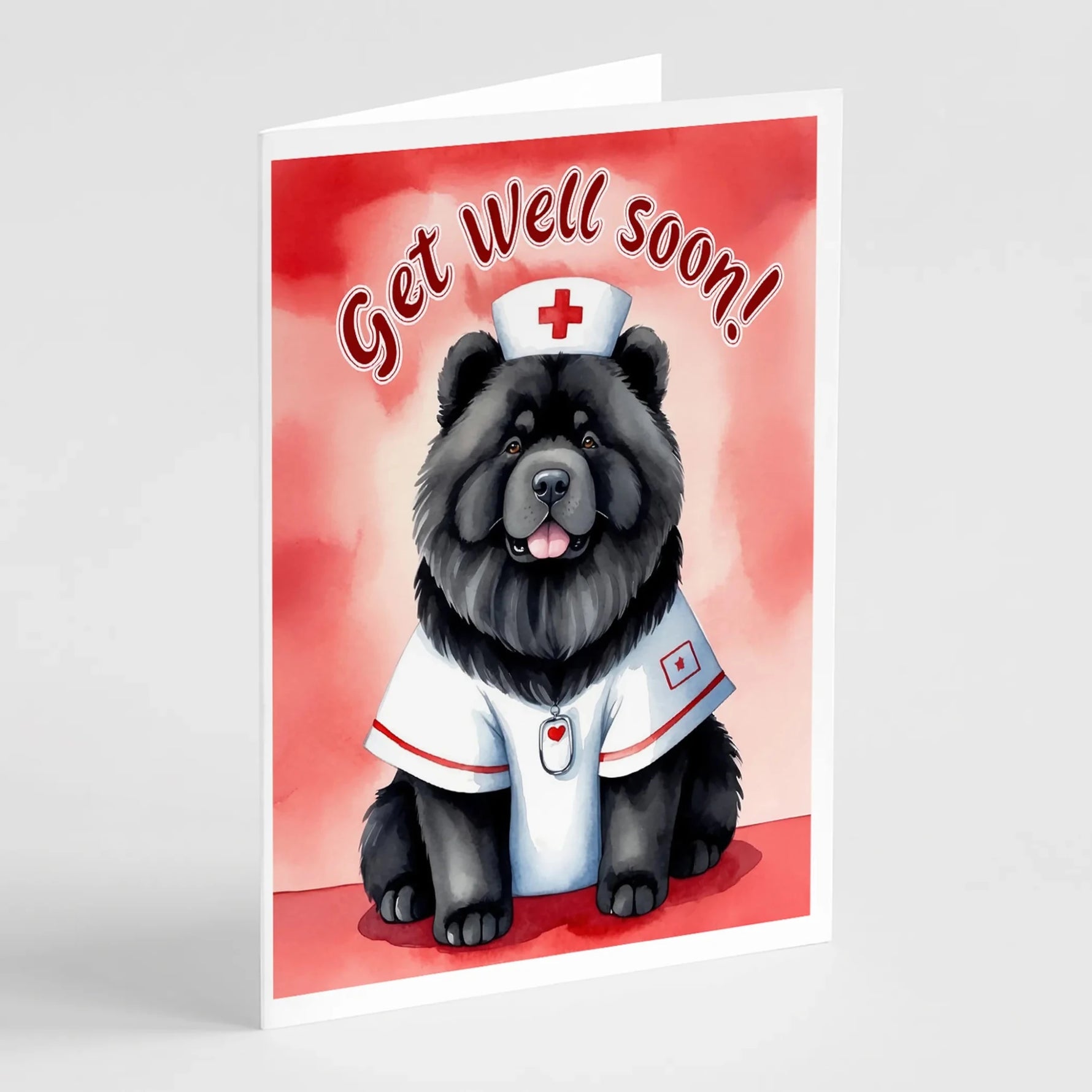 Get Well Soon Greeting Cards - Size: 5X7 | Pack Of: 1 | Collection name: Get well soon-AMAZON FACTORY