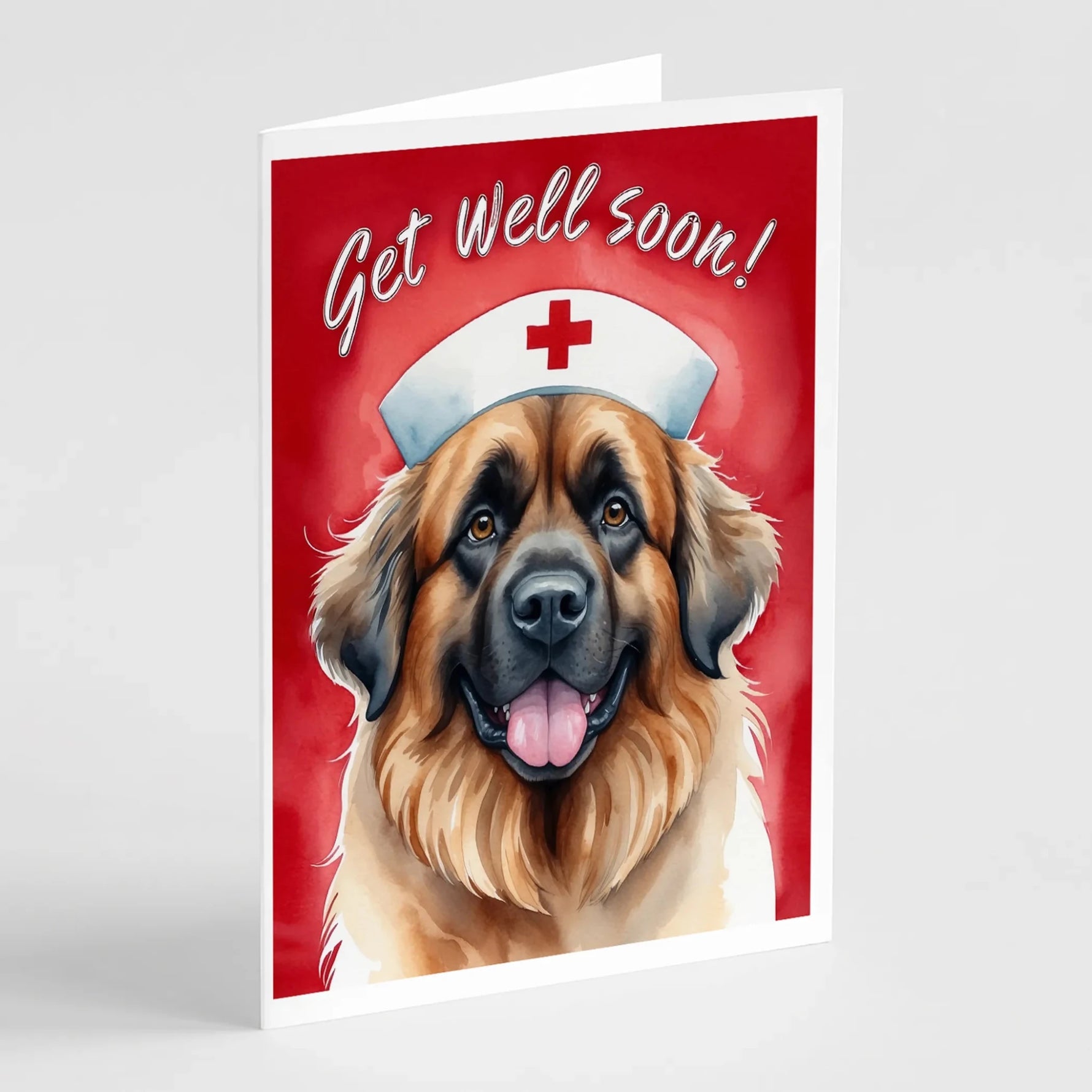 Get Well Soon Greeting Cards - Size: 5X7 | Pack Of: 1 | Collection name: Get well soon-AMAZON FACTORY