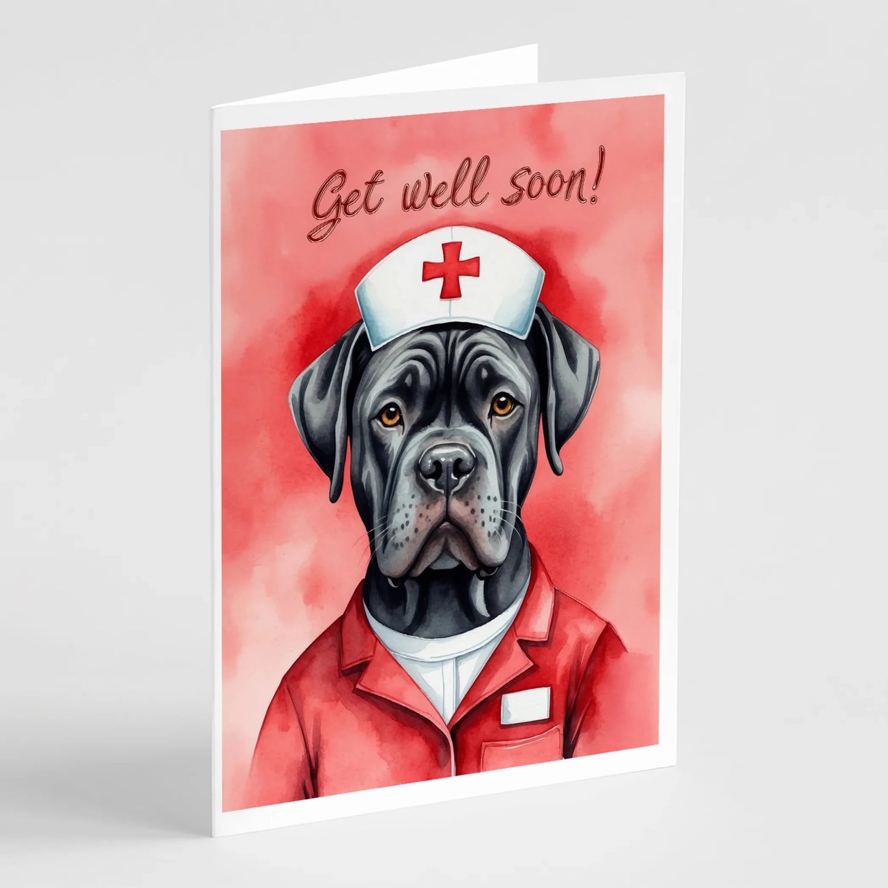 Get Well Soon Greeting Cards - Size: 5X7 | Pack Of: 1 | Collection name: Get well soon-AMAZON FACTORY
