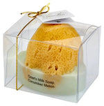 Goat Milk Soap with a Natural Sea Sponge-AMAZON FACTORY