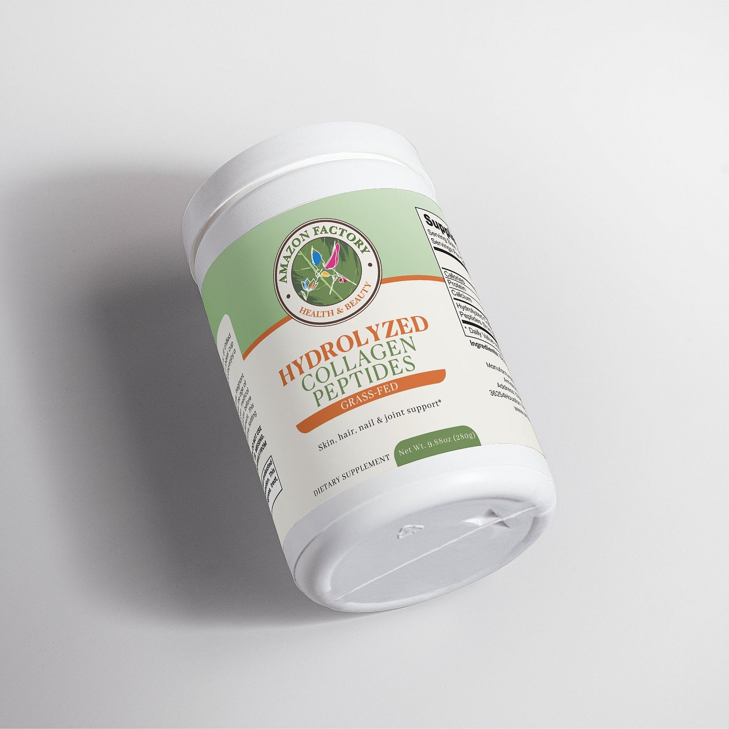 Grass - Fed Hydrolyzed Collagen Peptides - AMAZON FACTORY