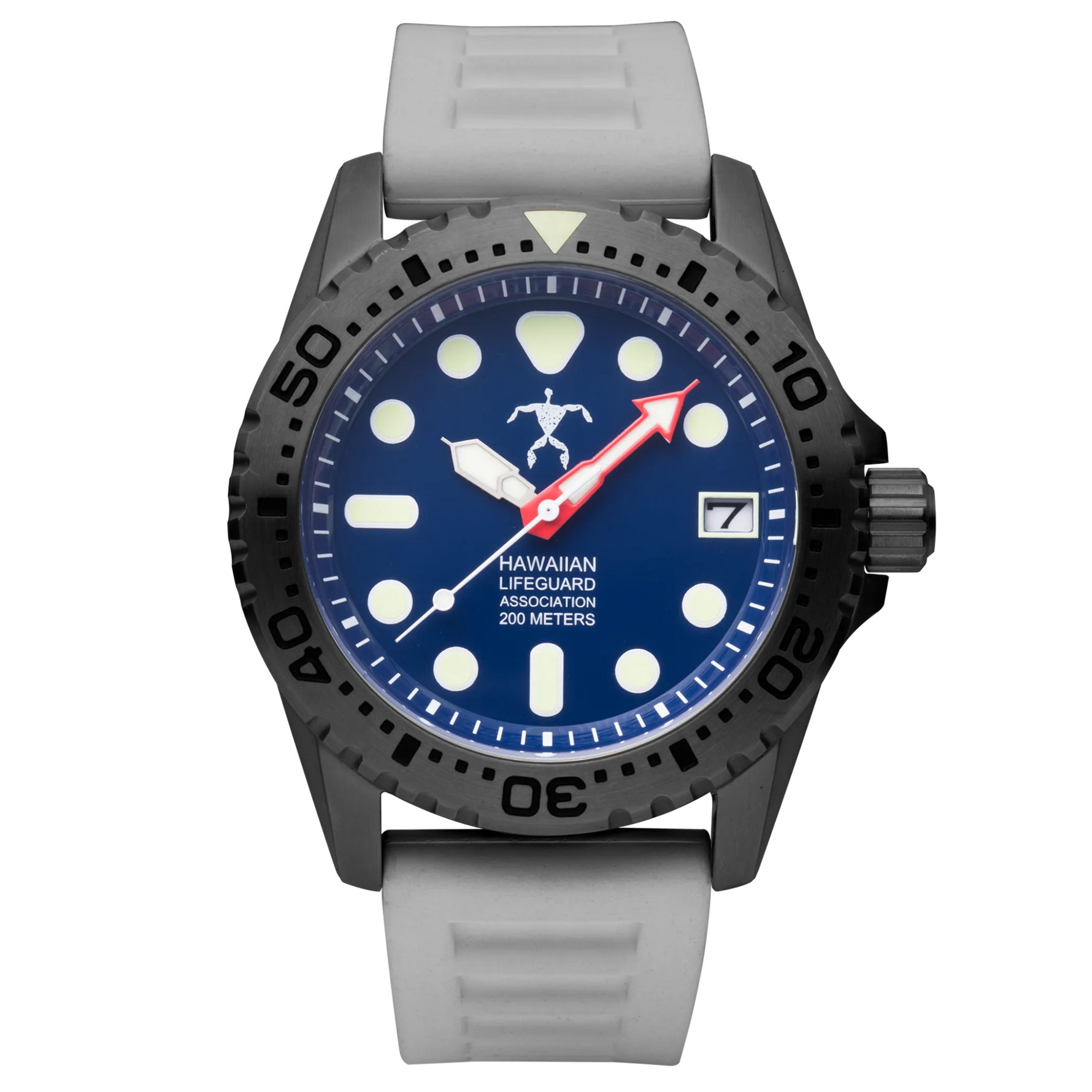 Hawaiian Lifeguard Association Dive Watch Quartz - Size: ONE SIZE - 42MM | Pack Of: 1-AMAZON FACTORY