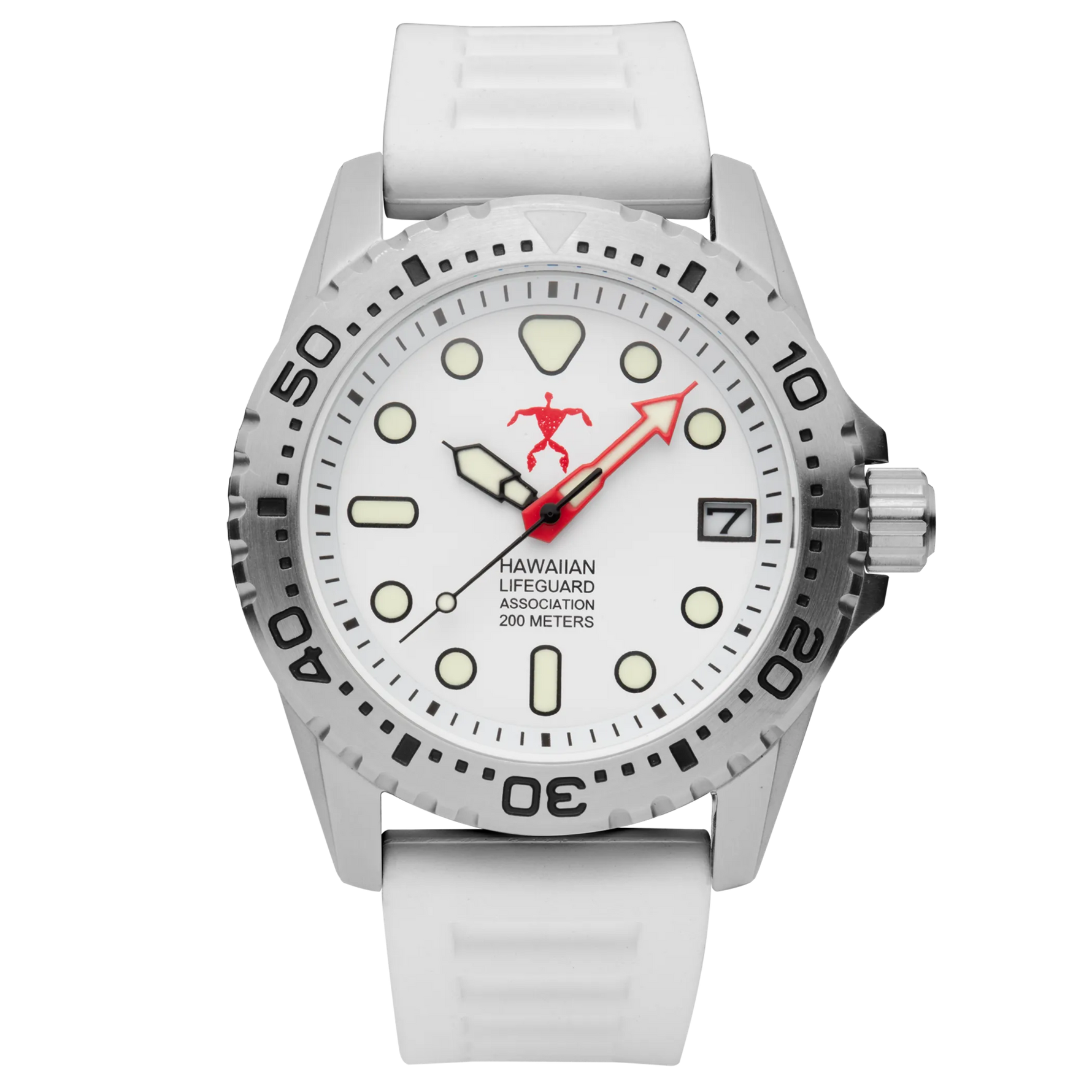 Hawaiian Lifeguard Association Dive Watch Quartz - Size: ONE SIZE - 42MM | Pack Of: 1-AMAZON FACTORY