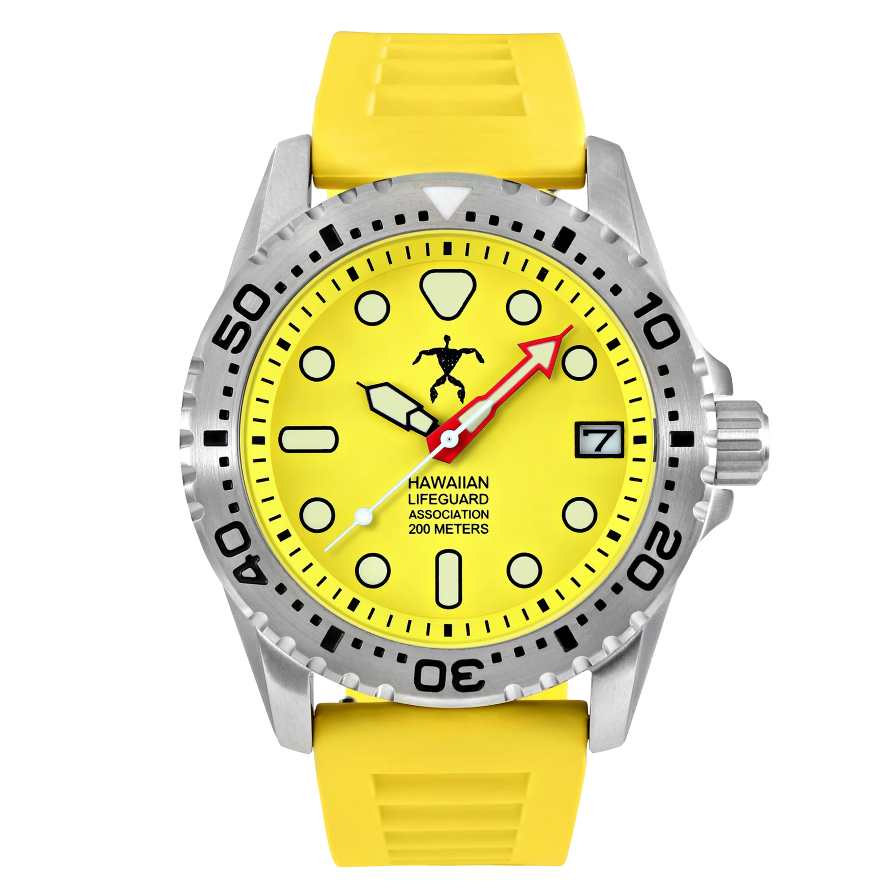 Hawaiian Lifeguard Association Dive Watch Quartz - Size: ONE SIZE - 42MM | Pack Of: 1-AMAZON FACTORY
