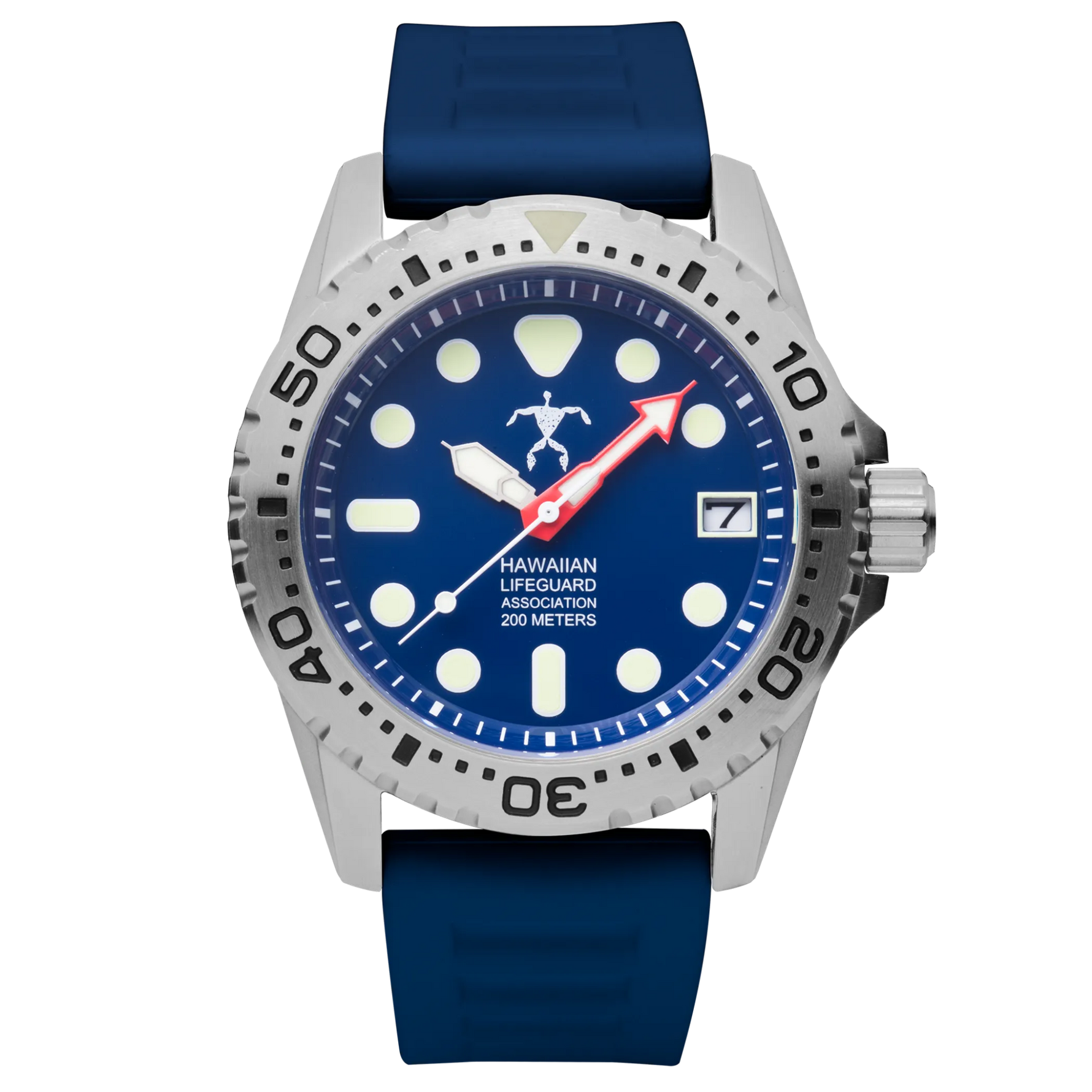 Hawaiian Lifeguard Association Dive Watch Quartz - Size: ONE SIZE - 42MM | Pack Of: 1-AMAZON FACTORY