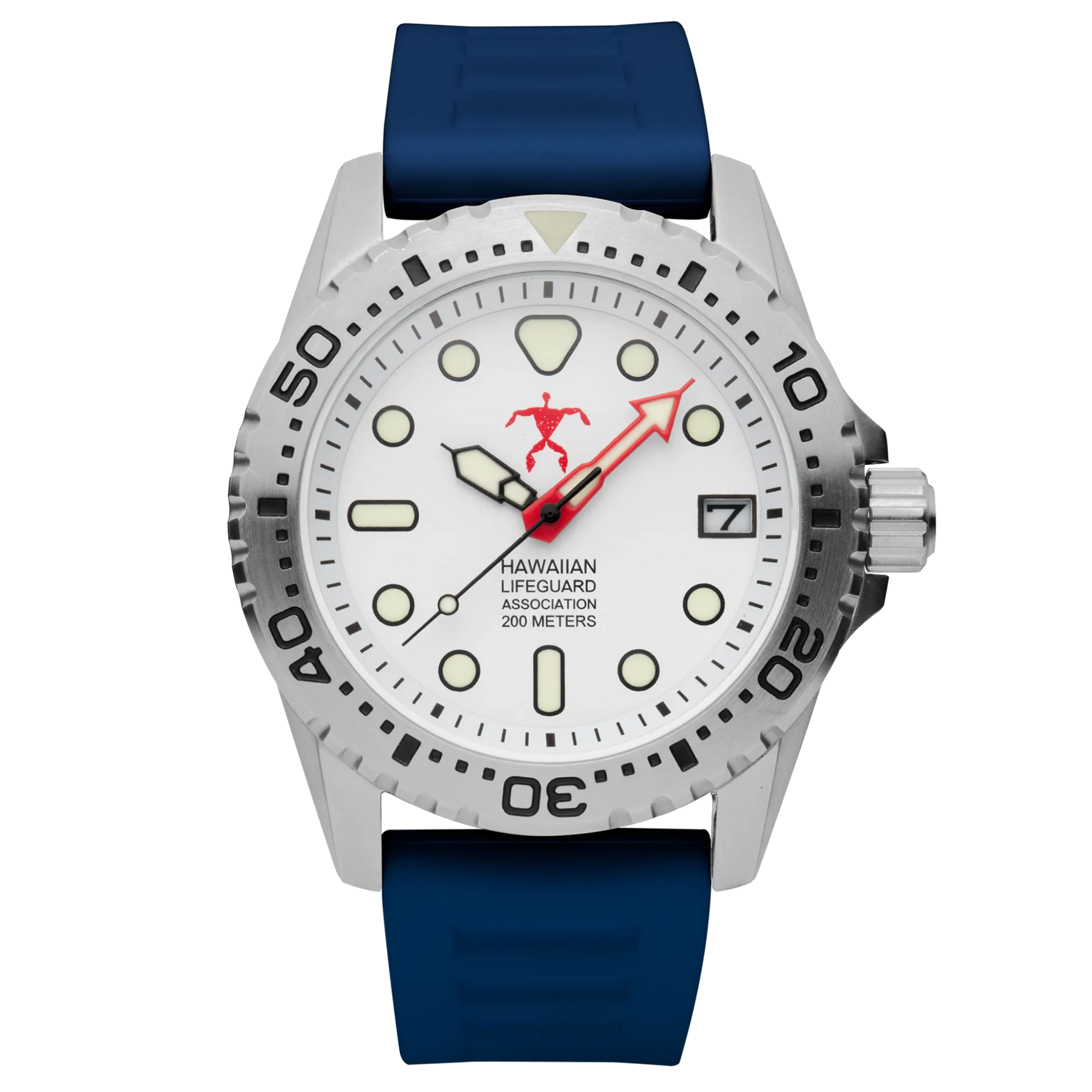 Hawaiian Lifeguard Association Dive Watch Quartz - Size: ONE SIZE - 42MM | Pack Of: 1-AMAZON FACTORY