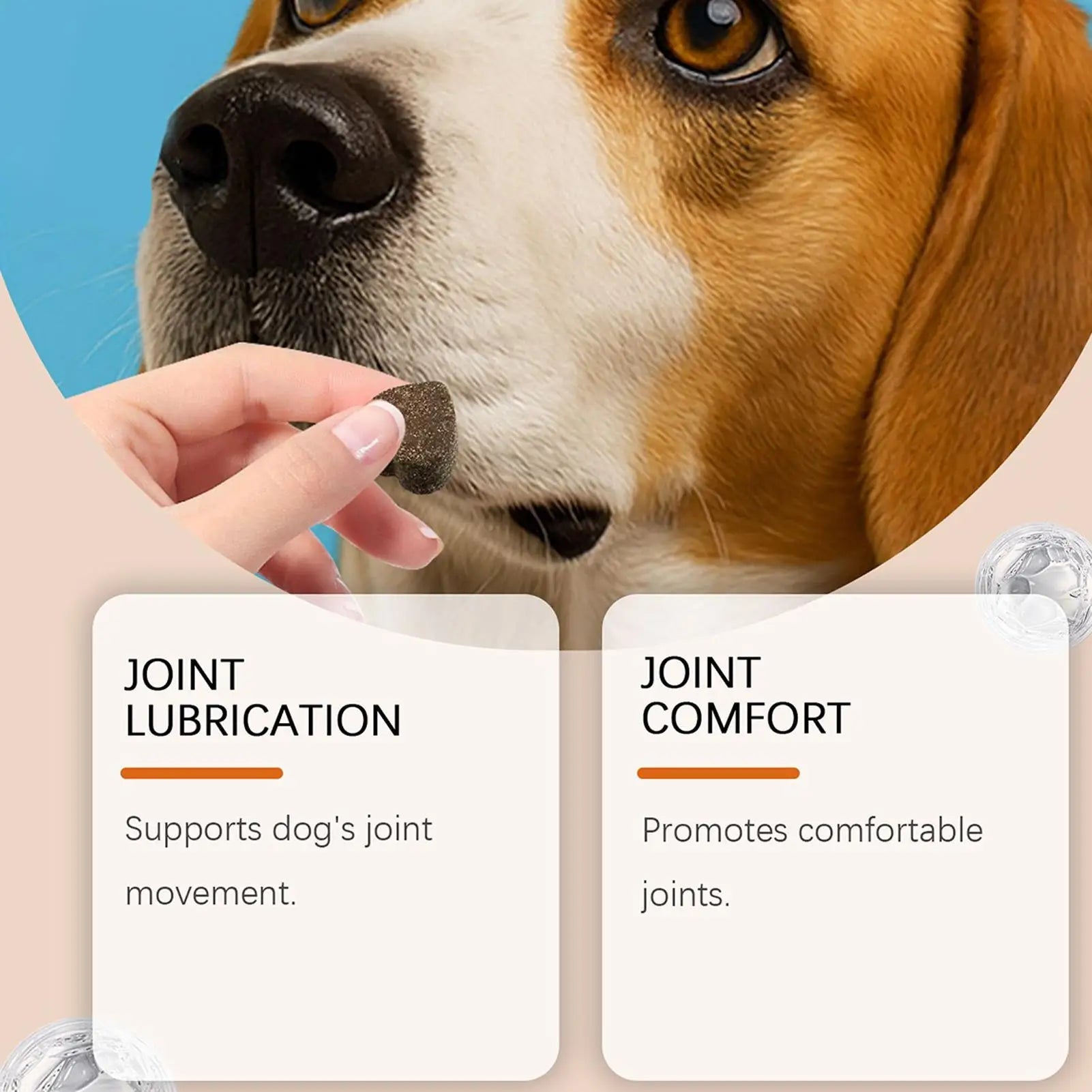 Hip And Joint Supplement Dogs Chewable Pill Nutrient 100 - piece Joint Support For Dogs For Home Travel Daily Care Digestive - AMAZON FACTORY
