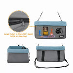 JESPET & GOOPAWS Dog Car Booster Seat with Seat Belt – for Pets up to 24lbs-AMAZON FACTORY