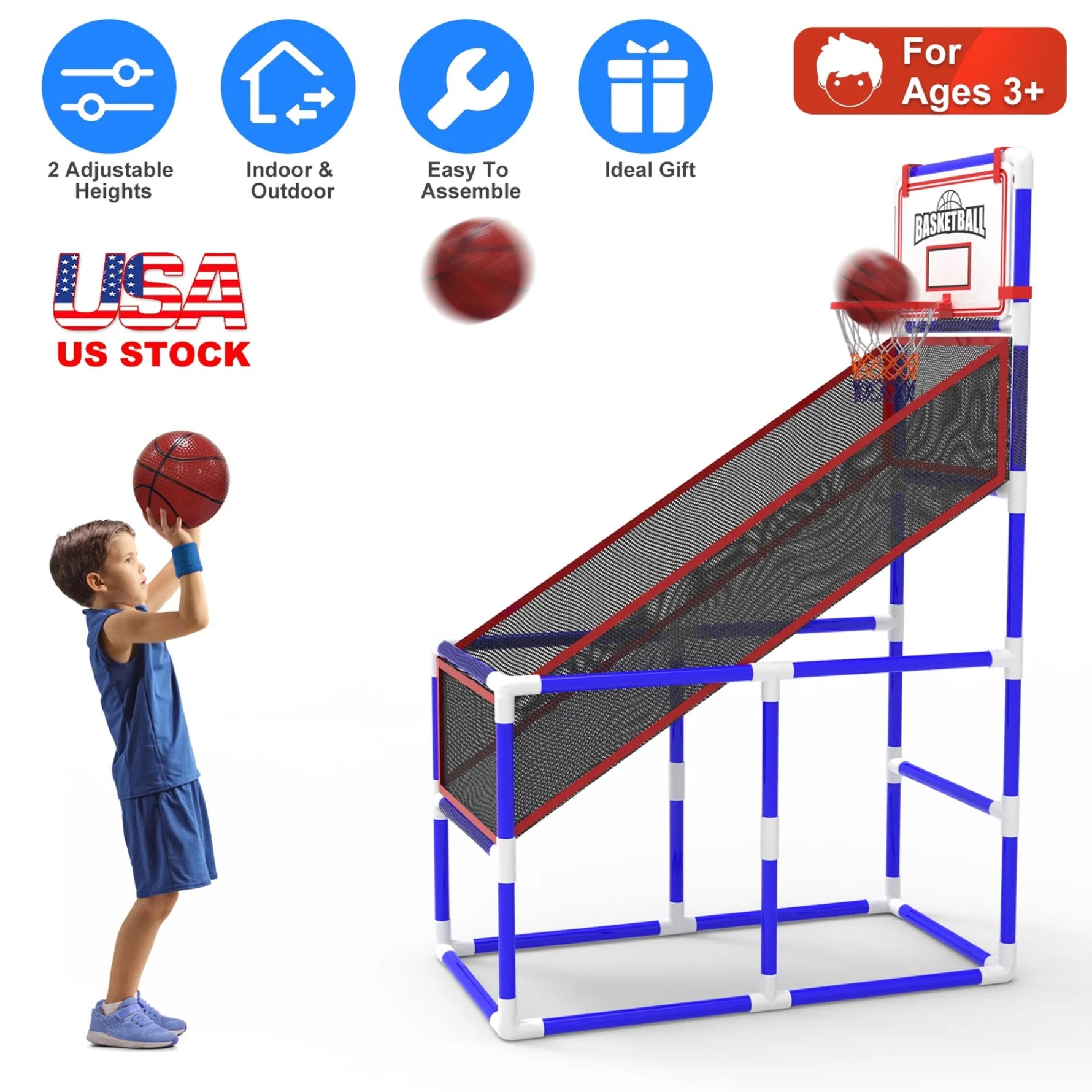 Kids\' Basketball Game Set-AMAZON FACTORY