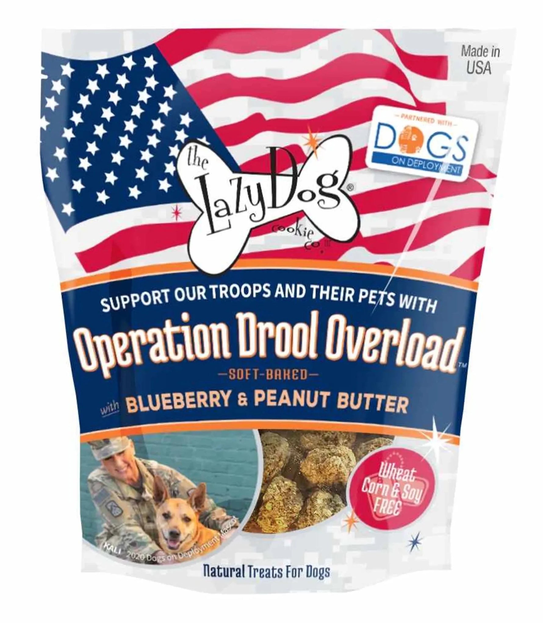 Lazy Dog Operation Drool Overload Dog Treat 5oz-AMAZON FACTORY