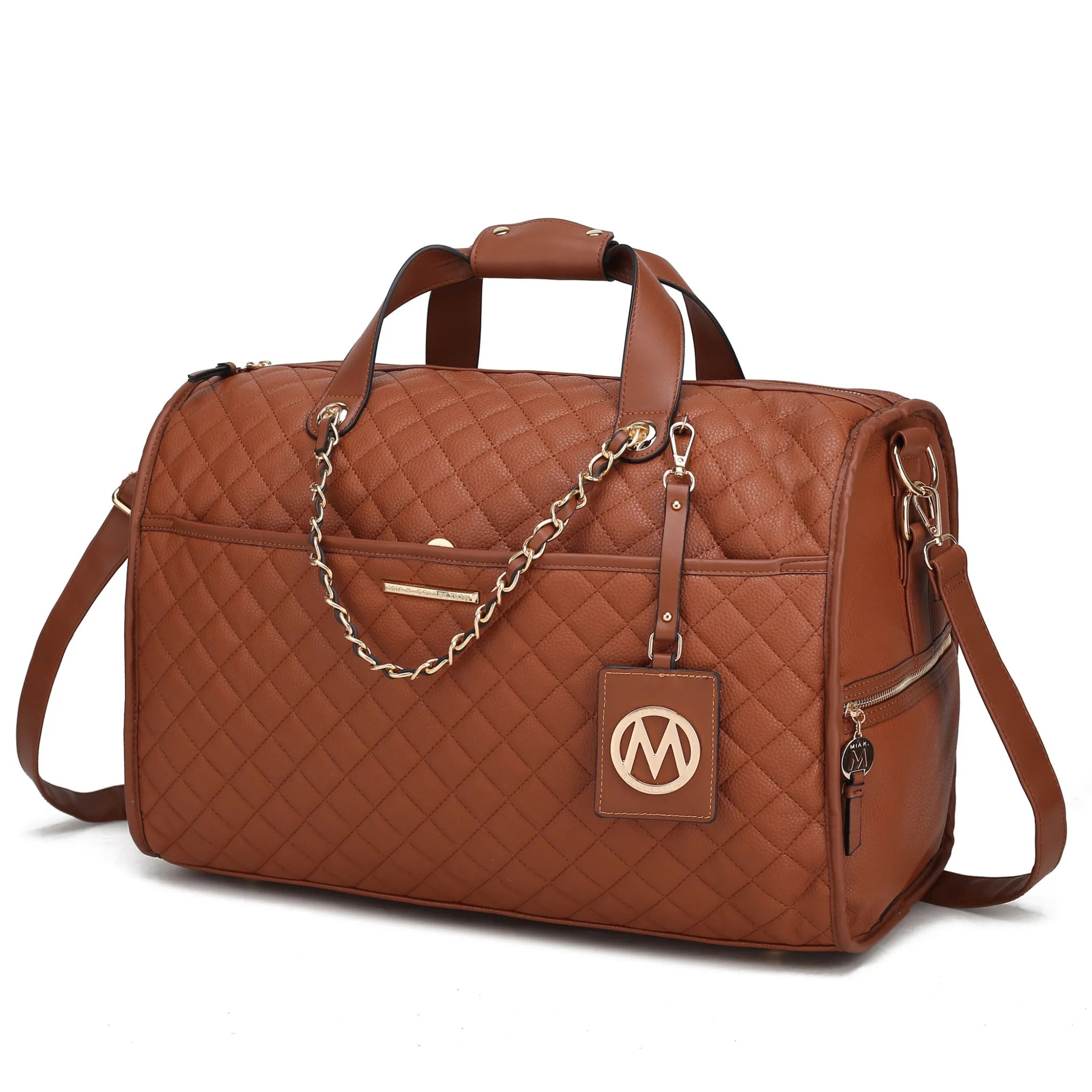 Lexie Vegan Leather Women's Duffle-AMAZON FACTORY
