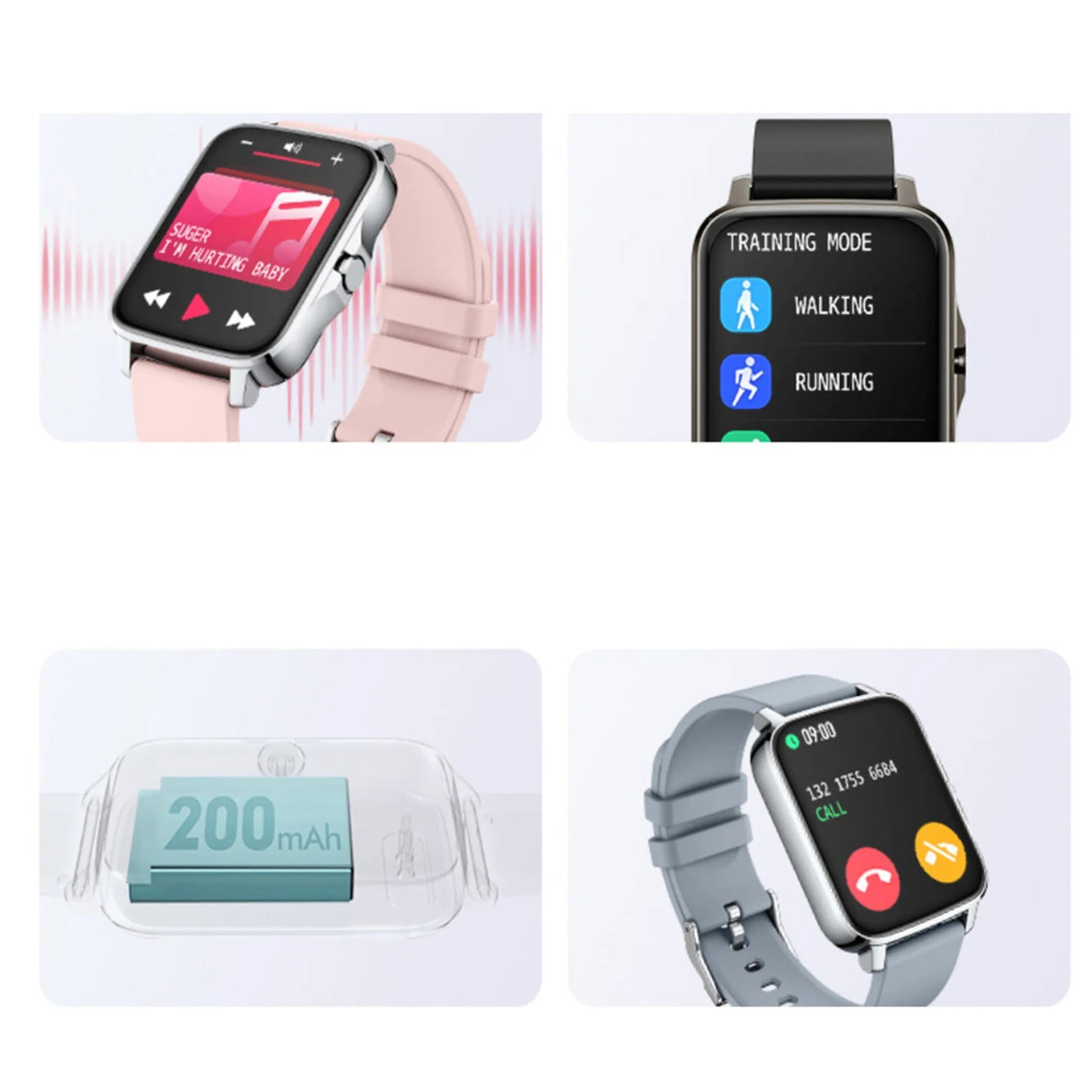 Lifestyle Smart Watch Heart Health Monitor And More-AMAZON FACTORY