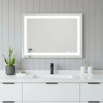 Lighted Frameless Bathroom Vanity Mirror - AMAZON FACTORY