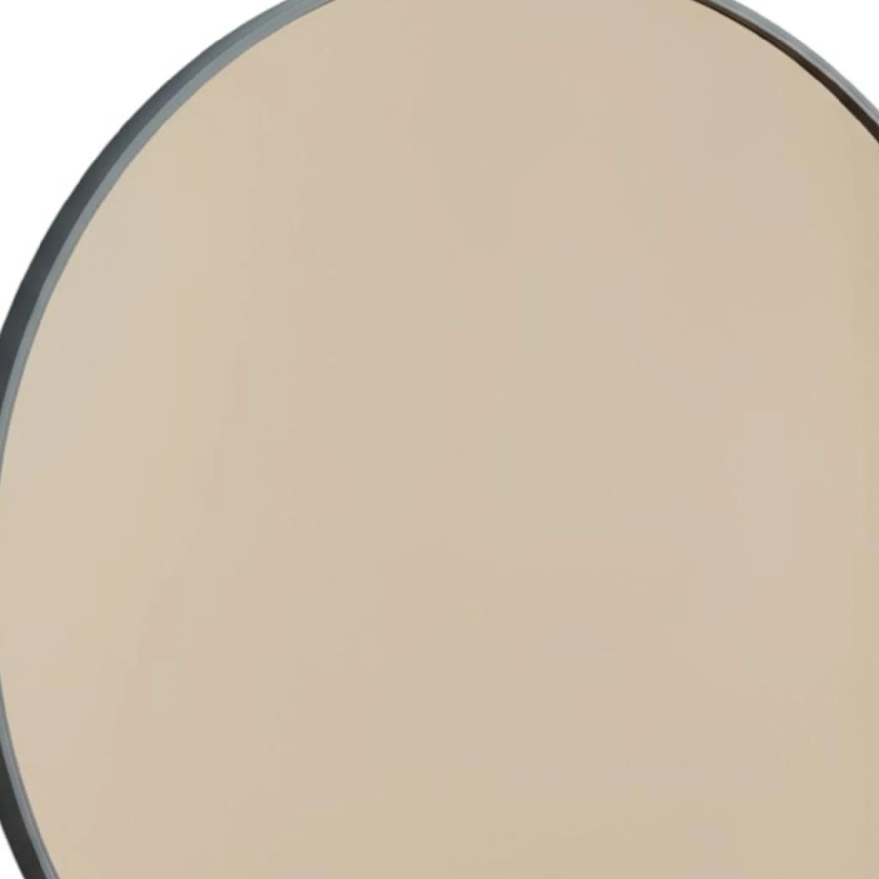Metal Round Framed Bathroom Vanity Mirror - AMAZON FACTORY