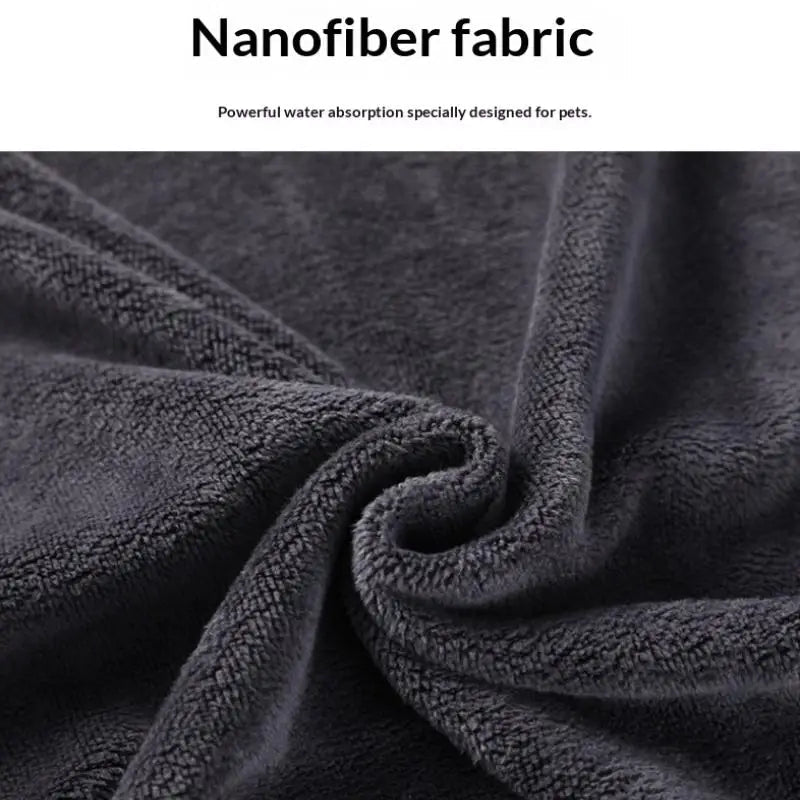 Microfiber Pet Bath Towel Embroidered Super Soft Absorbent Towel For Dogs Cat Grooming Supplies - AMAZON FACTORY