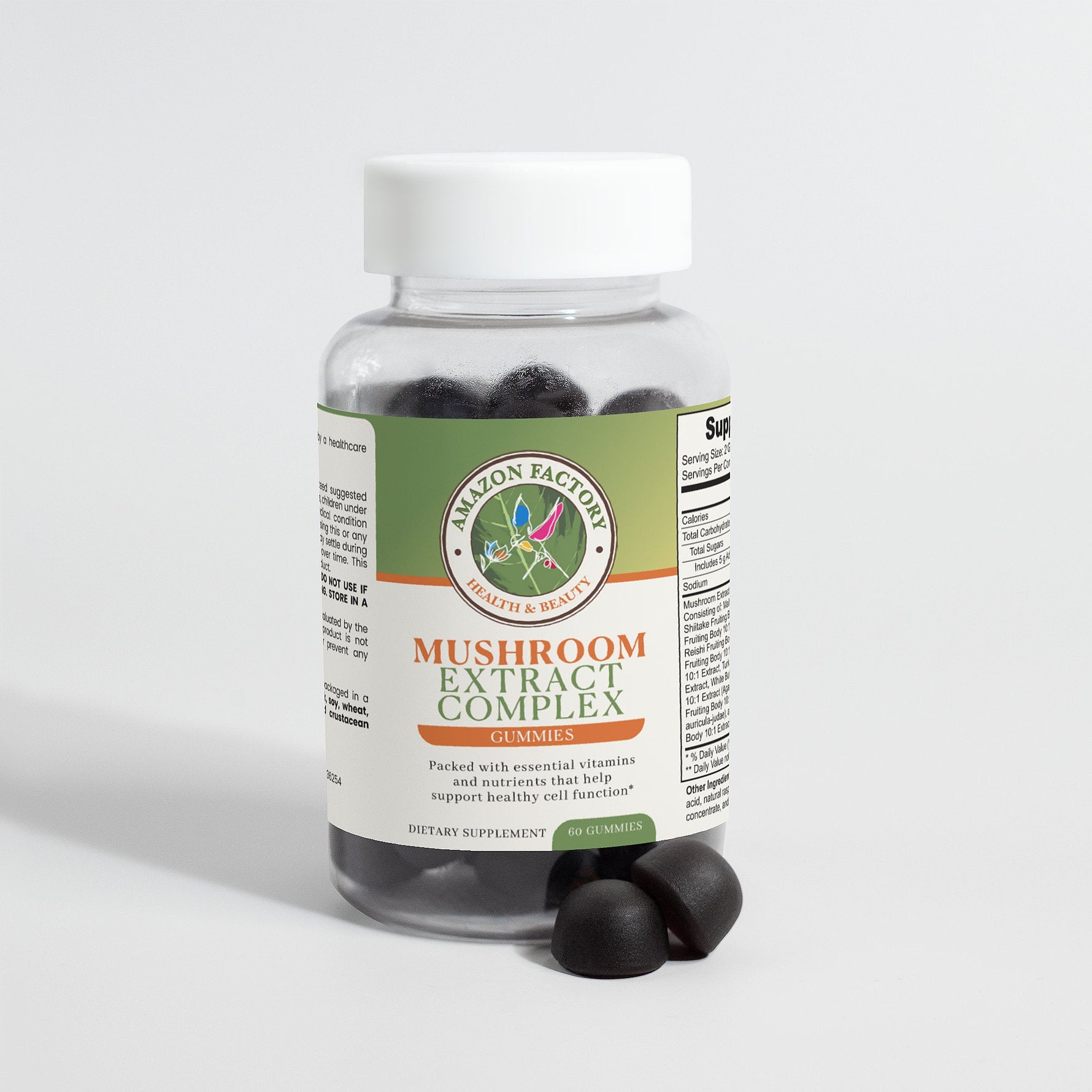 Mushroom Extract Complex Gummies-AMAZON FACTORY