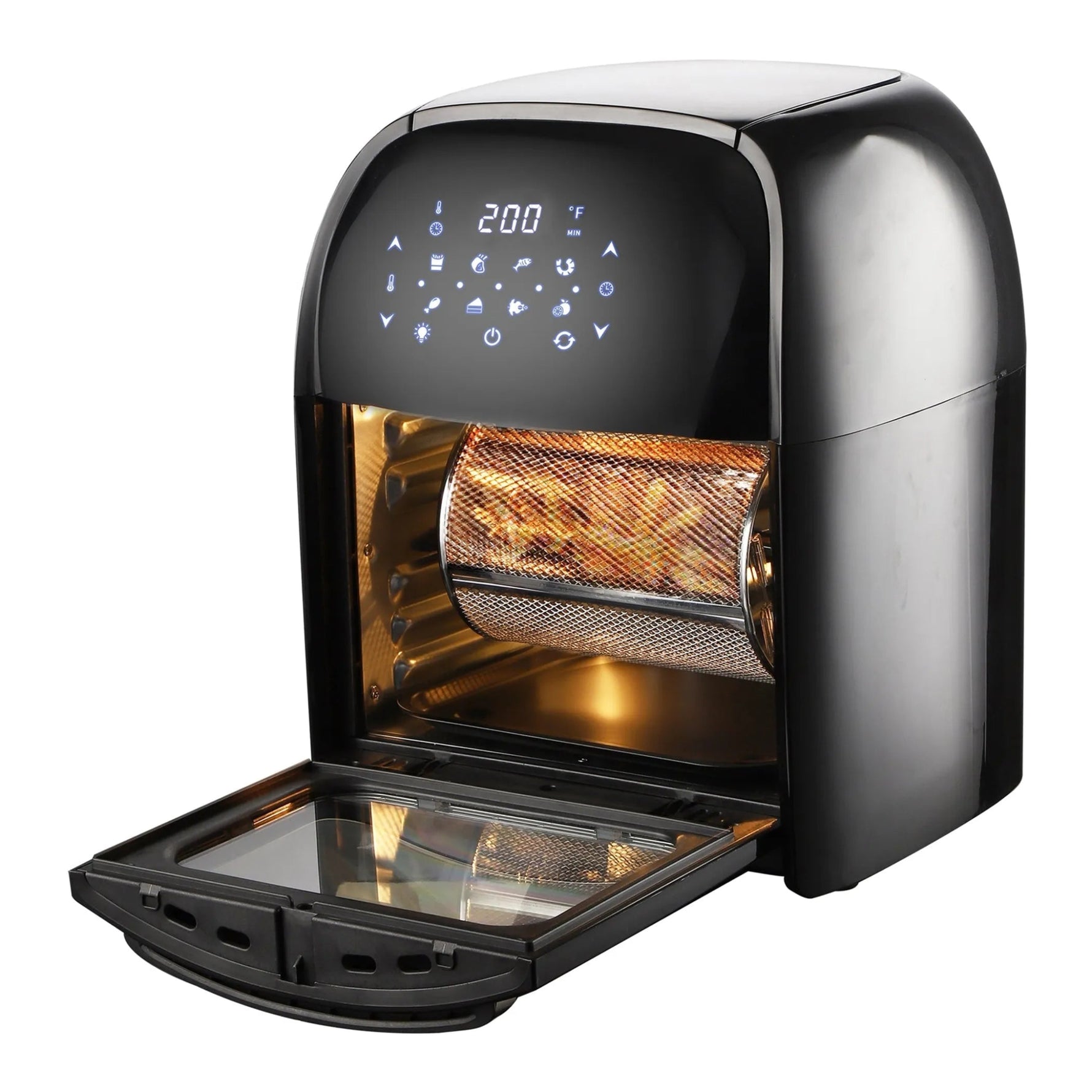 National 3-In-1 12 Qt Air Fryer / Dehydrator / Rotisserie Oven-AMAZON FACTORY