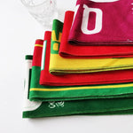 National Team Soccer Fan Scarf, Custom Double-sided Fleece Scarves, Germany France Italy UK Football Fans Scarf-AMAZON FACTORY