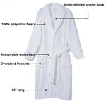 Ok, But First Coffee Plush Fleece Robe-AMAZON FACTORY