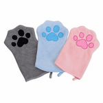Pet Towel Glove - Dog - Specific Quick - Drying Absorbent Cleaning Cloth, Cat Bath Towel, Pet Grooming Supplies - AMAZON FACTORY