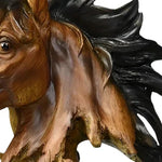 Polyresin Horse Tabletop Sculpture-AMAZON FACTORY