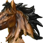 Polyresin Horse Tabletop Sculpture-AMAZON FACTORY