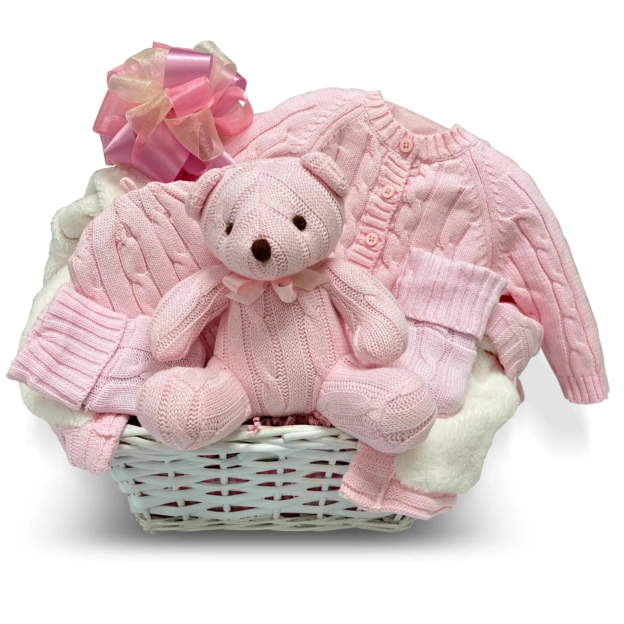 Pretty in Pink Baby Girl Gift Basket-AMAZON FACTORY
