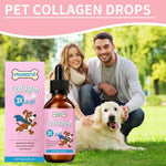 Professional 3X Collagen For Dogs Skin Coat Health Supplement Joint Care Liquid Drops Gentle Formula Pet Healthcare Essence Q7G4 - AMAZON FACTORY