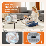 Professional Grade Premium Pet Grooming Vacuum Kit with Clippers with 2.5L Cup, 3 Suction Modes-AMAZON FACTORY