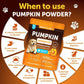 Pumpkin Powder for Dogs Digestive Support - AMAZON FACTORY
