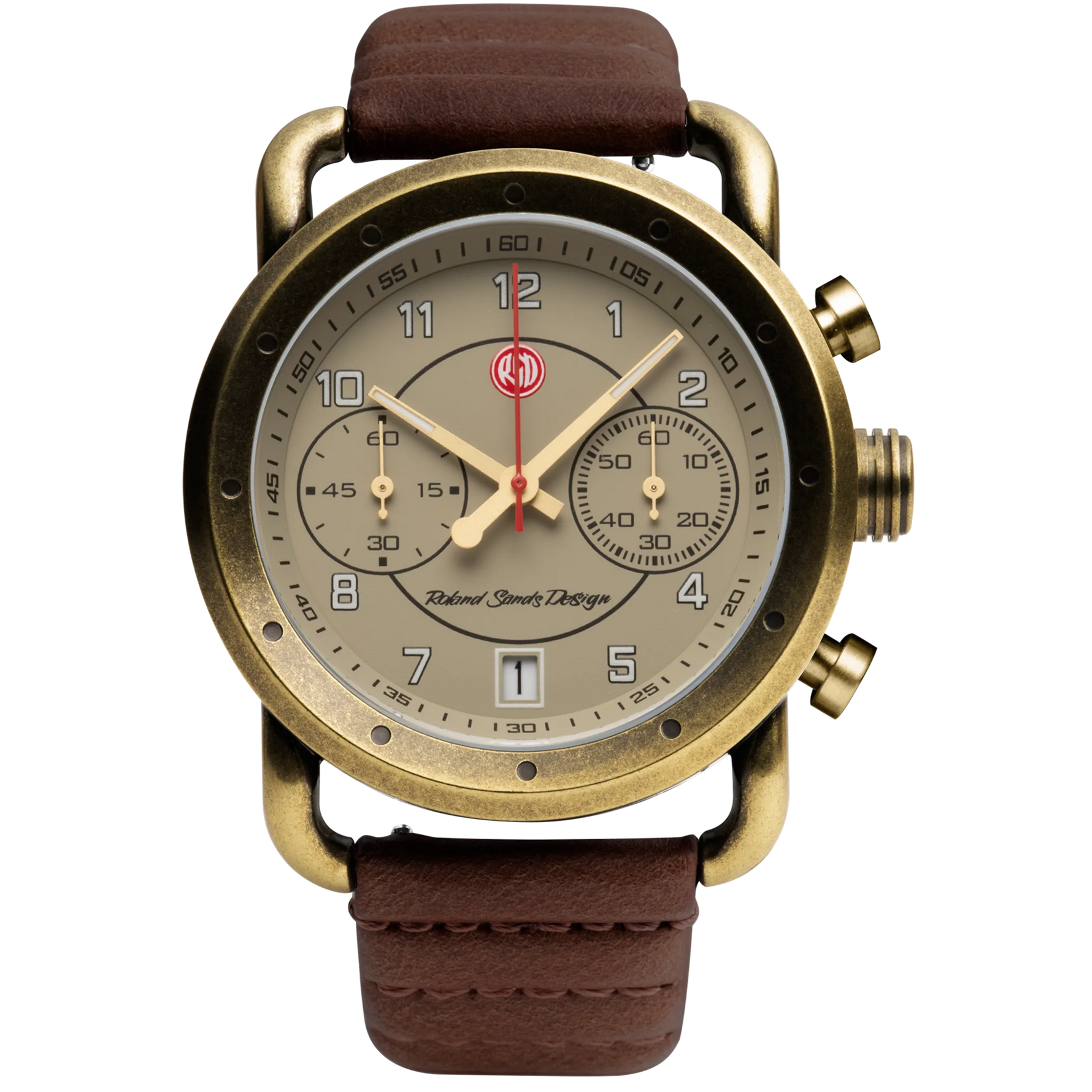 Roland Sands Chrono - Size: ONE SIZE - 43MM | Pack Of: 1-AMAZON FACTORY