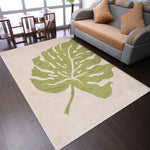 Rugsotic Carpets Hand Tufted Wool Area Rug Floral - AMAZON FACTORY