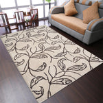 Rugsotic Carpets Hand Tufted Wool Area Rug Floral - AMAZON FACTORY