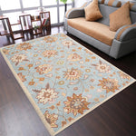 Rugsotic Carpets Hand Tufted Wool Area Rug Floral - AMAZON FACTORY