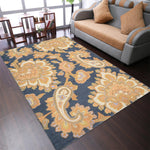 Rugsotic Carpets Hand Tufted Wool Area Rug Floral - AMAZON FACTORY