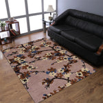 Rugsotic Carpets Hand Tufted Wool Area Rug Floral - AMAZON FACTORY