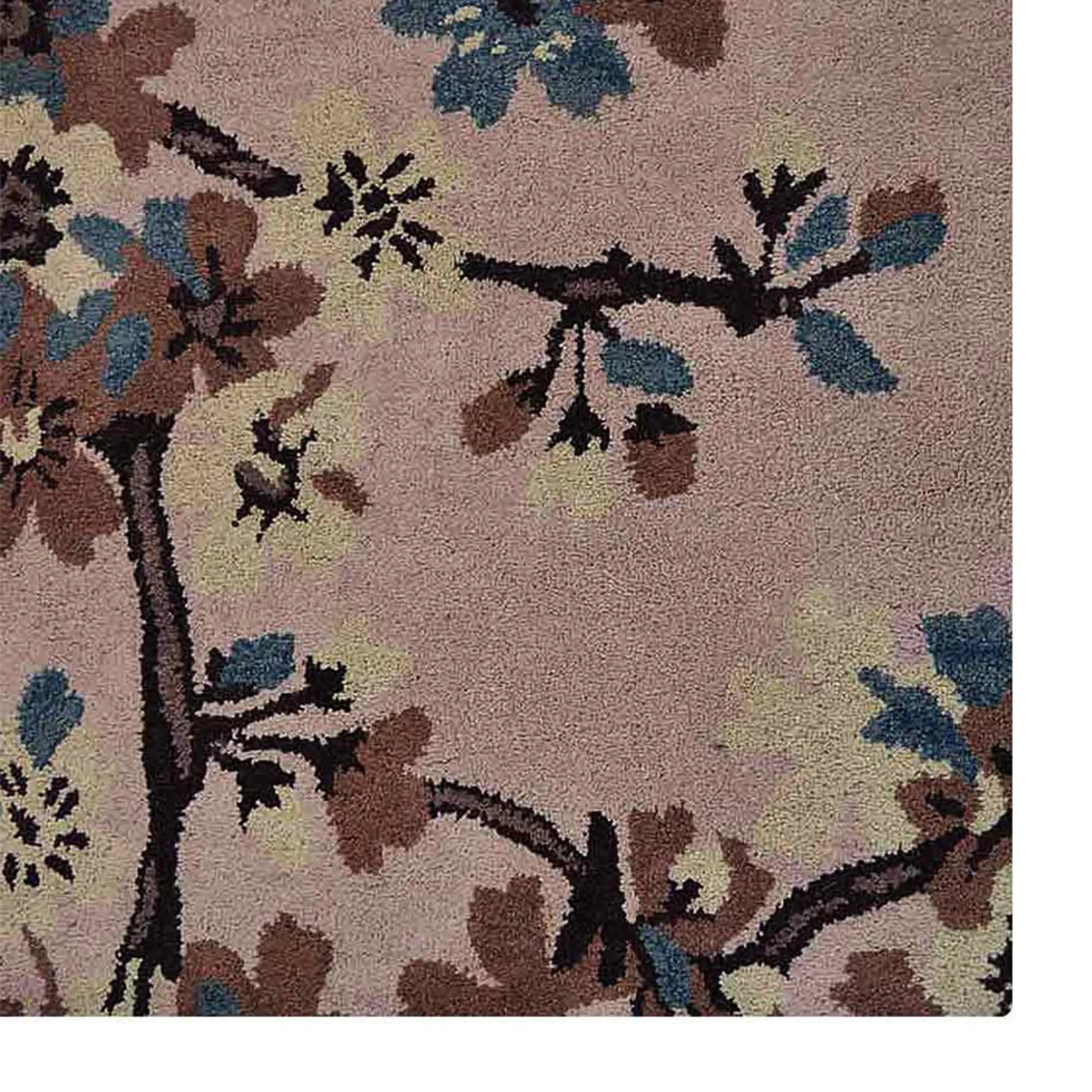 Rugsotic Carpets Hand Tufted Wool Area Rug Floral - AMAZON FACTORY