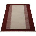 Rugsotic Carpets Hand Woven Flat Weave Kilim Wool Area Rug Contemporary - AMAZON FACTORY