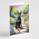 Spring Path Greeting Cards - Size: 5X7 | Pack Of: 8 | Collection name: Spring path-AMAZON FACTORY