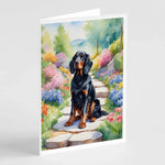 Spring Path Greeting Cards - Size: 5X7 | Pack Of: 8 | Collection name: Spring path-AMAZON FACTORY