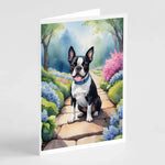 Spring Path Greeting Cards - Size: 5X7 | Pack Of: 8 | Collection name: Spring path-AMAZON FACTORY