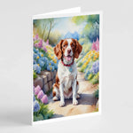 Spring Path Greeting Cards - Size: 5X7 | Pack Of: 8 | Collection name: Spring path-AMAZON FACTORY