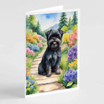 Spring Path Greeting Cards - Size: 5X7 | Pack Of: 8 | Collection name: Spring path-AMAZON FACTORY