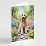 Spring Path Greeting Cards - Size: 5X7 | Pack Of: 8 | Collection name: Spring path-AMAZON FACTORY