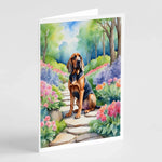 Spring Path Greeting Cards - Size: 5X7 | Pack Of: 8 | Collection name: Spring path-AMAZON FACTORY